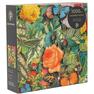 Paperblanks Puzzle, Schmetterlingsgarten, 1.000 Teile Paperblanks Puzzle, Schmetterlingsgarten, 1.000 Teile