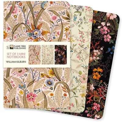 BrownTrout Dreier Set Mini-Notizbücher: William Kilburn BrownTrout Dreier Set Mini-Notizbücher: William Kilburn