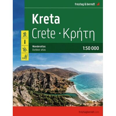 KOMPASS freytag und berndt Freytag & berndt Wanderatlas Kreta 1:50.000 KOMPASS freytag und berndt Freytag & berndt Wanderatlas Kreta 1:50.000