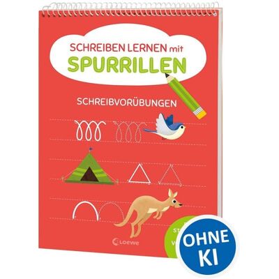 Loewe Schreiben lernen mit Spurrillen - Schreibvorübungen Loewe Schreiben lernen mit Spurrillen - Schreibvorübungen