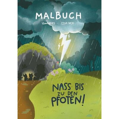 Buchschmiede Malbuch - Nass bis zu den Pfoten! Buchschmiede Malbuch - Nass bis zu den Pfoten!