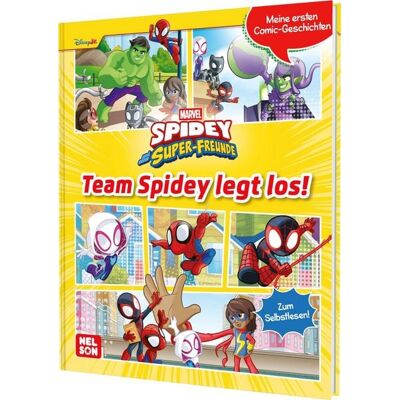 Nelson Spidey und seine Super-Freunde: Meine ersten Comic-Geschichten: Team Spidey legt los! Nelson Spidey und seine Super-Freunde: Meine ersten Comic-Geschichten: Team Spidey legt los!