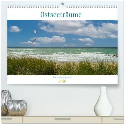 Calvendo Ostseeträume (hochwertiger Premium Wandkalender 2026 DIN A2 quer), Kunstdruck in Hochglanz Calvendo Ostseeträume (hochwertiger Premium Wandkalender 2026 DIN A2 quer), Kunstdruck in Hochglanz