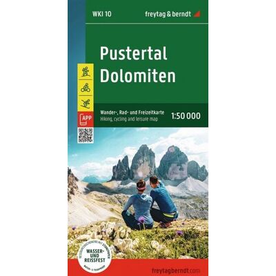 KOMPASS freytag und berndt freytag & berndt Wanderkarte WKI 10 Pustertal - Dolomiten 1:50.000 KOMPASS freytag und berndt freytag & berndt Wanderkarte WKI 10 Pustertal - Dolomiten 1:50.000
