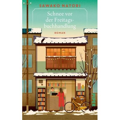 Piper Schnee vor der Freitagsbuchhandlung Piper Schnee vor der Freitagsbuchhandlung