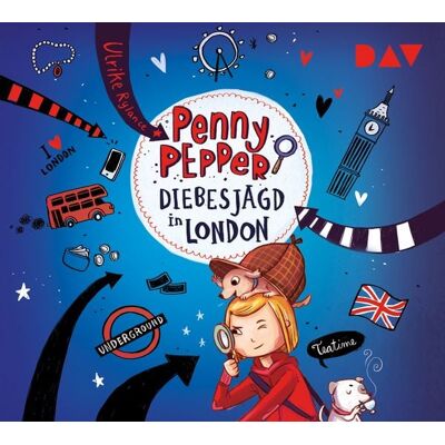 Der Audio Verlag Penny Pepper – Teil 7: Diebesjagd in London Der Audio Verlag Penny Pepper – Teil 7: Diebesjagd in London