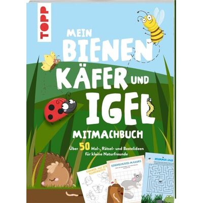 Frechverlag GmbH Mein Bienen, Käfer und Igel-Mitmachbuch Frechverlag GmbH Mein Bienen, Käfer und Igel-Mitmachbuch