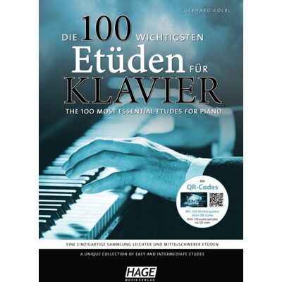 Hage Musikverlag Die 100 wichtigsten Etüden für Klavier Hage Musikverlag Die 100 wichtigsten Etüden für Klavier