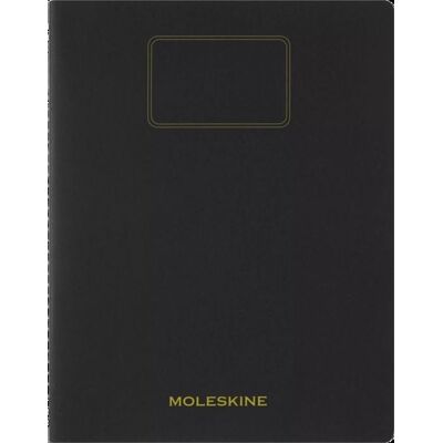 Moleskine Student Cahier, XXL, blanko, Kartoneinband, Schwarz Moleskine Student Cahier, XXL, blanko, Kartoneinband, Schwarz