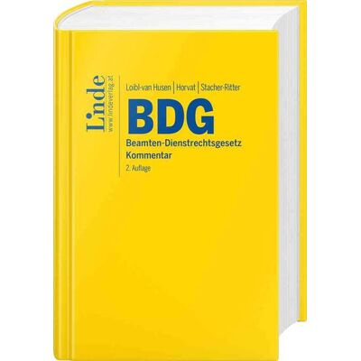 Linde BDG Beamten-Dienstrechtsgesetz Linde BDG Beamten-Dienstrechtsgesetz