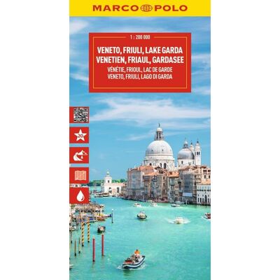 MairDuMont MARCO POLO Reisekarte Italien 04 Venetien, Friaul, Gardasee 1:200.000 MairDuMont MARCO POLO Reisekarte Italien 04 Venetien, Friaul, Gardasee 1:200.000