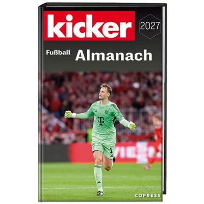 Copress Kicker Fußball Almanach 2027 Copress Kicker Fußball Almanach 2027