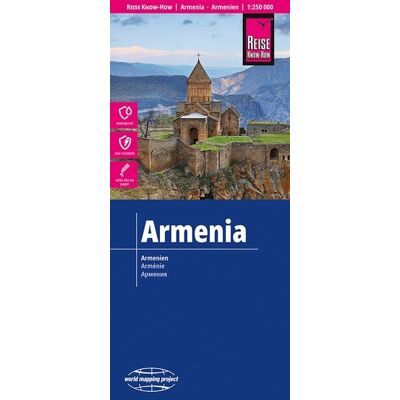 Reise Know-How Verlag Peter Rump GmbH Reise Know-How Landkarte Armenien / Armenia (1:250.000) Reise Know-How Verlag Peter Rump GmbH Reise Know-How Landkarte Armenien / Armenia (1:250.000)