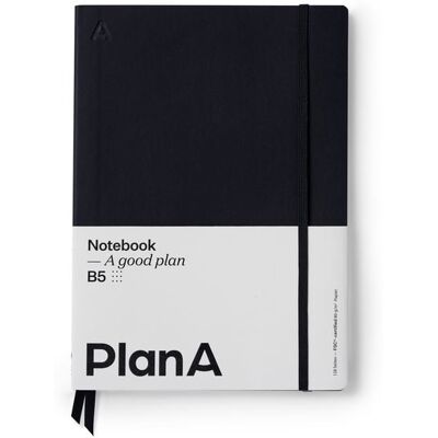Thalia Notizbuch B5 Softcover Punktiert Midnight Black Thalia Notizbuch B5 Softcover Punktiert Midnight Black