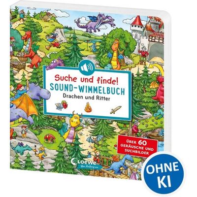 Loewe Suche und finde! Sound-Wimmelbuch - Drachen und Ritter Loewe Suche und finde! Sound-Wimmelbuch - Drachen und Ritter