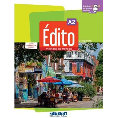 Klett Sprachen GmbH Édito A2, 2e édition – Édition hybride Klett Sprachen GmbH Édito A2, 2e édition – Édition hybride