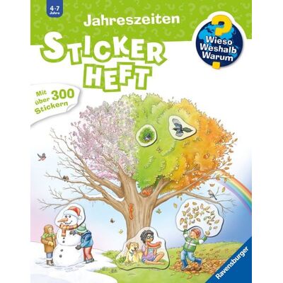 Ravensburger Verlag GmbH Wieso? Weshalb? Warum? Stickerheft - Jahreszeiten Ravensburger Verlag GmbH Wieso? Weshalb? Warum? Stickerheft - Jahreszeiten