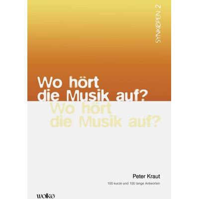 Wolke Verlag Wo hört die Musik auf? Wolke Verlag Wo hört die Musik auf?