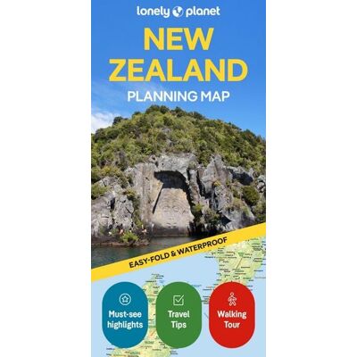 Lonely Planet New Zealand Planning Map Lonely Planet New Zealand Planning Map