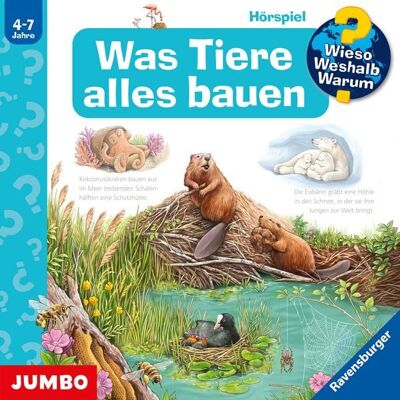 Jumbo Was Tiere alles bauen (Wieso? Weshalb? Warum? Folge 66) Jumbo Was Tiere alles bauen (Wieso? Weshalb? Warum? Folge 66)