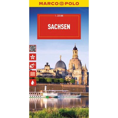 Mairdumont MARCO POLO Reisekarte Deutschland 09 Sachsen 1:225.000 Mairdumont MARCO POLO Reisekarte Deutschland 09 Sachsen 1:225.000