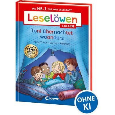 Loewe Leselöwen 1. Klasse - Toni übernachtet woanders Loewe Leselöwen 1. Klasse - Toni übernachtet woanders