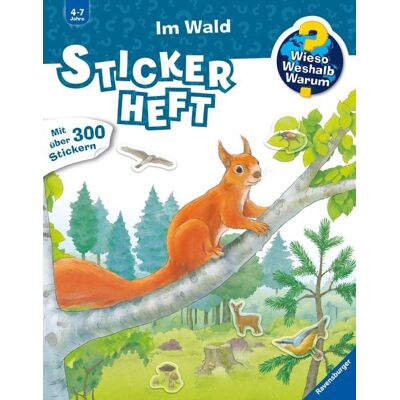 Ravensburger Verlag GmbH Wieso? Weshalb? Warum? Stickerheft - Im Wald Ravensburger Verlag GmbH Wieso? Weshalb? Warum? Stickerheft - Im Wald