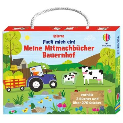 Usborne Pack mich ein! Meine Mitmachbücher: Bauernhof Usborne Pack mich ein! Meine Mitmachbücher: Bauernhof