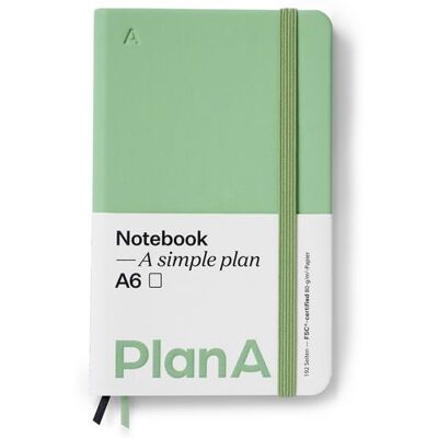 Thalia Notizbuch A6 Hardcover Blanko Sage Green Thalia Notizbuch A6 Hardcover Blanko Sage Green