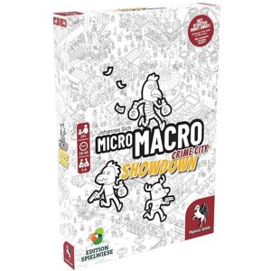 Pegasus Spiele GmbH MicroMacro: Crime City 4 - Showdown (Edition Spielwiese) (En Pegasus Spiele GmbH MicroMacro: Crime City 4 - Showdown (Edition Spielwiese) (En