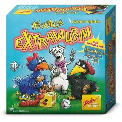 Noris Spiele Zoch - Heckmeck Extrawurm - Erweiterung Noris Spiele Zoch - Heckmeck Extrawurm - Erweiterung