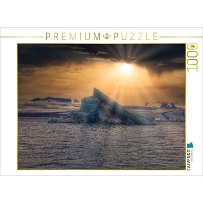 CALVENDO Puzzle Gletscherlagune in Island 1000 Teile Lege-Größe 64x48cm Foto-Puzzle für glückliche Stunden CALVENDO Puzzle Gletscherlagune in Island 1000 Teile Lege-Größe 64x48cm Foto-Puzzle für glückliche Stunden