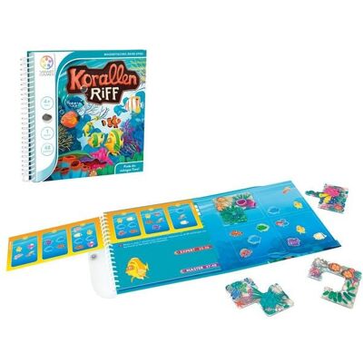 Smart Toys And Games Korallen-Riff - Spielzeug - Magnetisches Spielfeld - 48 Aufgaben Smart Toys And Games Korallen-Riff - Spielzeug - Magnetisches Spielfeld - 48 Aufgaben