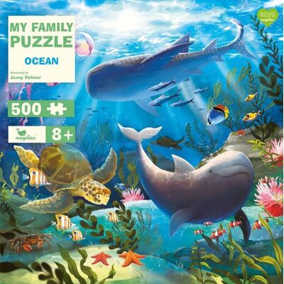 Magellan Mein Familienpuzzle - Ozean - 500 Teile Magellan Mein Familienpuzzle - Ozean - 500 Teile