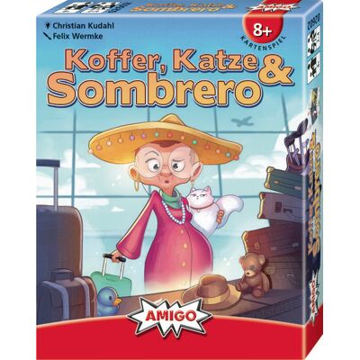 AMIGO Spiel + Freizeit Koffer, Katze & Sombrero AMIGO Spiel + Freizeit Koffer, Katze & Sombrero