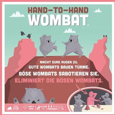 Exploding Kittens Hand-to-Hand Wombat Exploding Kittens Hand-to-Hand Wombat