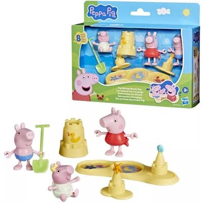Hasbro European Trading B.V. PEP Peppa Pig Geschwister am Strand Hasbro European Trading B.V. PEP Peppa Pig Geschwister am Strand