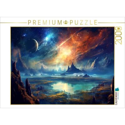 CALVENDO Puzzle Science Fiction - Reise zu fremden Planeten - Wilde Oberfläche 2000 Teile Lege-Größe 90x67cm Foto-Puzzle für glückliche Stunden CALVENDO Puzzle Science Fiction - Reise zu fremden Planeten - Wilde Oberfläche 2000 Teile Lege-Größe 90x67cm Foto-Puzzle für glückliche Stunden