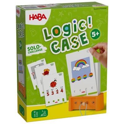 HABA 2013042001 - Logic! CASE SOLO-Challenge 5+, 77x Rätselspaß, Denkspiel, Starter Set HABA 2013042001 - Logic! CASE SOLO-Challenge 5+, 77x Rätselspaß, Denkspiel, Starter Set