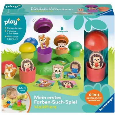 Ravensburger Verlag GmbH Play+ Mein erstes Farben-Suchspiel: Waldtiere - ab 1,5 Jahre Ravensburger Verlag GmbH Play+ Mein erstes Farben-Suchspiel: Waldtiere - ab 1,5 Jahre