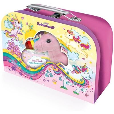 Trötsch Verlag GmbH TRÖTSCH - Kinderkoffer mit Fenster und Glitzerfolie gefüllt Einhornwelt Trötsch Verlag GmbH TRÖTSCH - Kinderkoffer mit Fenster und Glitzerfolie gefüllt Einhornwelt
