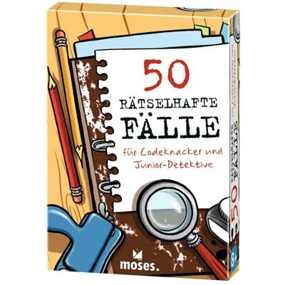 moses. 50 rätselhafte Fälle für Codeknacker und Junior-Detektive moses. 50 rätselhafte Fälle für Codeknacker und Junior-Detektive