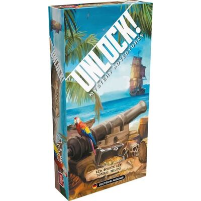 Asmodee Unlock! - Der Schatz auf Tonipal Island (Einzelszenario) Asmodee Unlock! - Der Schatz auf Tonipal Island (Einzelszenario)