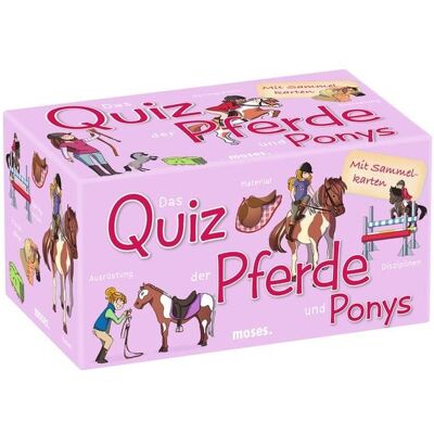 Pegasus Spiele Moses MOS90207 - Das Quiz der Pferde und Ponys Pegasus Spiele Moses MOS90207 - Das Quiz der Pferde und Ponys