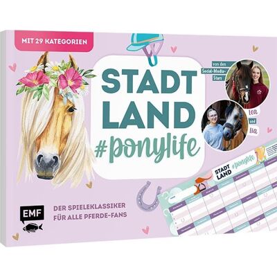 Edition Michael Fischer Stadt, Land, # ponylife – Der Spieleklassiker für alle Pferde-Fans Edition Michael Fischer Stadt, Land, # ponylife – Der Spieleklassiker für alle Pferde-Fans