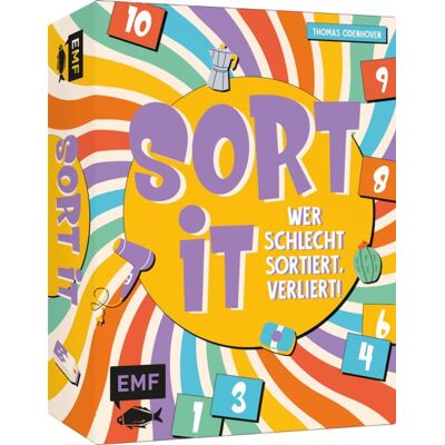 Edition Michael Fischer Kartenspiel: Sort it – Wer schlecht sortiert, verliert! Edition Michael Fischer Kartenspiel: Sort it – Wer schlecht sortiert, verliert!