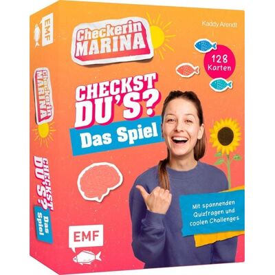 Edition Michael Fischer Kartenspiel: Checkerin Marina: Checkst du's? – Das Spiel Edition Michael Fischer Kartenspiel: Checkerin Marina: Checkst du's? – Das Spiel