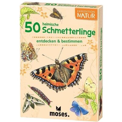 Moses Verlag GmbH Expedition Natur - 50 heimische Schmetterlinge Moses Verlag GmbH Expedition Natur - 50 heimische Schmetterlinge