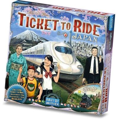 Days of Wonder Zug um Zug, Japan + Italien (Spiel-Zubehör) Days of Wonder Zug um Zug, Japan + Italien (Spiel-Zubehör)
