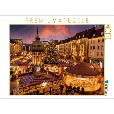 CALVENDO Puzzle Weihnnachtsmarkt auf dem Alten Markt 1000 Teile Lege-Größe 64x48cm Foto-Puzzle für glückliche Stunden CALVENDO Puzzle Weihnnachtsmarkt auf dem Alten Markt 1000 Teile Lege-Größe 64x48cm Foto-Puzzle für glückliche Stunden
